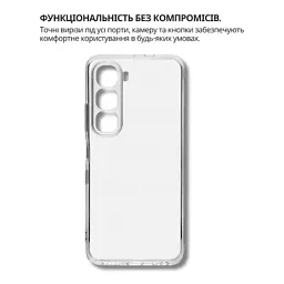 Чохол до мобільного телефона BeCover Silicone Infinix Hot 60 Pro 4G (X6885) Transparent (714559) - мініатюра 2