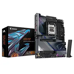 Материнська плата Gigabyte X870E AORUS MASTER X3D (X870E AORUS MASTER X3D) (Socket AM5, AMD X870E, ATX) - мініатюра 7