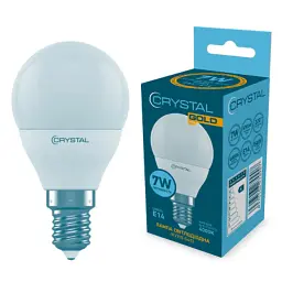 Лампочка CRYSTAL G45 7W PA Е14 4000K (G45-023)
