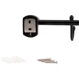 Гачок Qtap Liberty BLM 1154-4, Чорний матовий - мініатюра 3