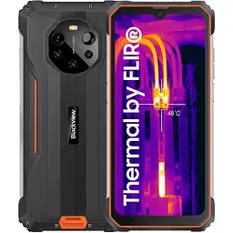 Смартфон із тепловою камерою Blackview BL8800 Pro 8/128 Orange  - мініатюра 5