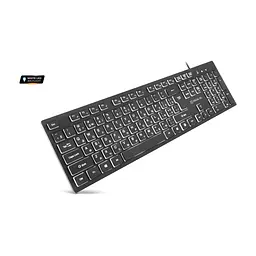 Клавіатура REAL-EL RK-7050 USB Black (EL123100054) - мініатюра 2
