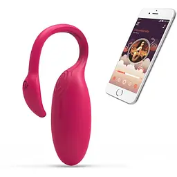 Смарт-віброяйце Magic Motion Flamingo зі стимулятором клітора 3 виду вправ Кегеля - мініатюра 2