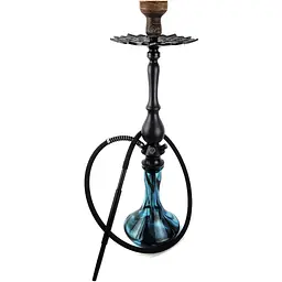 Кальян KARMA HOOKAH 3.1 Black (Craft DC Blue) - мініатюра 2