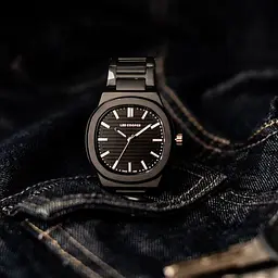 Чоловічий водостійкий наручний годинник Lee Cooper Brand (Чорний) - мініатюра 6