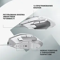 Мишка Logitech G502 X USB White (910-006146) - мініатюра 5