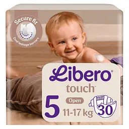 Підгузник дитячий Libero Touch 5 (11-17 кг) 30 шт. (101517)
