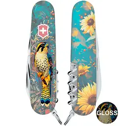 Ніж Victorinox Camper Ukraine 91мм 13функ Величний Сокіл - мініатюра 8
