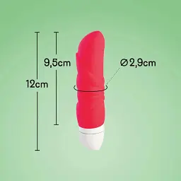 Вибратор Fun Factory JAM Компактный, 9.5х2.9 см сиреневый - миниатюра 4