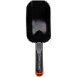 Лопатка садовая Black+Decker 28.5 см черная