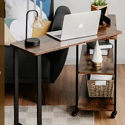 Стіл L-подібний Costway King обертовий в стилі Loft - мініатюра 14