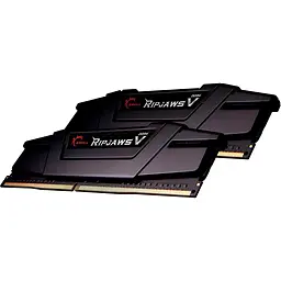 Модуль пам'яті DDR4 G.Skill Ripjaws V 2x8GB 3200 MHz Classic Black (F4-3200C16D-16GVKB) [102566] - мініатюра 2