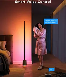 Розумний торшер Govee H6079 RGBICW 1500 lm зі вбудованим динаміком Wi-Fi/Bluetooth - мініатюра 10