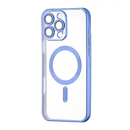 Чохол Ductil Metallic Edge with MagSafe (Protected Camera & Lens) iPhone 16 Pro Max Light Blue