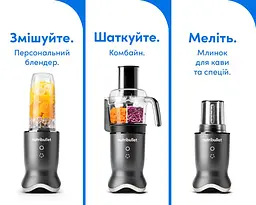 Блендер Nutribullet NB 1224 DG - мініатюра 2