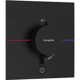 Термостат для душу Hansgrohe ShowerSelect Comfort E matt black 15575670