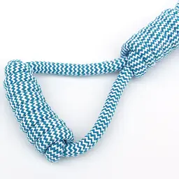 Інтерактивна іграшка для собак Derby Dog Rope Toy with Ball and Handle - мініатюра 3