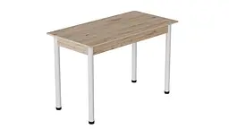Стіл кухонний Ferrum-decor Беніта 75x120x60 Білий ДСП Сан-Марино 16мм (FRD-105641) - мініатюра 3