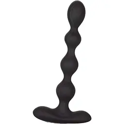 Анальні намиста з вібрацією CalExotics Eclipse Slender Beads 17.8 см (чорний)