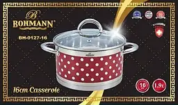 Каструля Bohmann BH 0127-16 1.9л Red