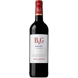 Вино Мальбек Резерв червоне сухе B&G 0.75 л