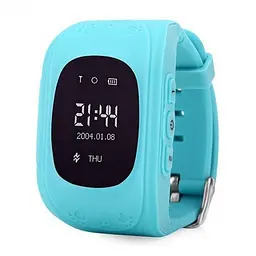 Дитячий годинник Smart Baby Watch з GPS трекером Блакитний