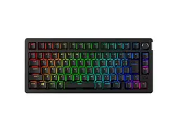 Клавіатура механічна Alloy Rise 75key, чорний HyperX teh0024999 - мініатюра 2