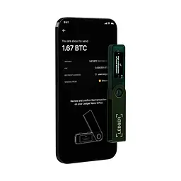 Апаратний гаманець для криптовалют Ledger Nano S Plus Emerald Green (LNSPEG) - мініатюра 6