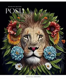 Зошит загальний Школярик Posh creatures у клітинку 96 аркушів 5 шт. (096-3257K) - мініатюра 4