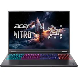 Ноутбук Acer Ігровий 16'' Nitro 16S AI AN16S-61,IPS,Al 7 350 50GHz,16GB DDR5,1TB - мініатюра 9
