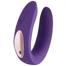 Вібратор для пар Satisfyer Double Plus Remote з пультом дистанційного керування та двома моторчиками - мініатюра 4