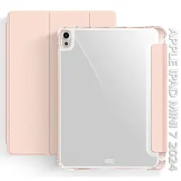 Чохол до планшета BeCover Soft Edge with Apple Pencil Holder iPad Mini 7 2024 Pink (712470)