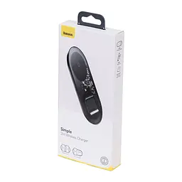 Бездротовий зарядний пристрій Baseus Simple 18W 2 in 1 Crystal (WXJK-A01) - мініатюра 7