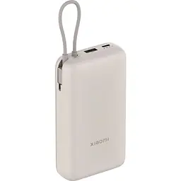 Зовнішній акумулятор Xiaomi with Integrated Cable 20000mAh 33W Tan (BHR8851GL) [125045] - мініатюра 2