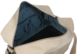 Дорожня сумка з відділом для взуття 40L Wallaby Бежева - мініатюра 7