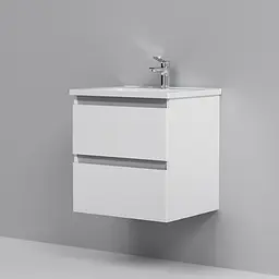 Тумба підвісна AM.PM X - Joy 55 см з умивальником M85-FHX0552-WC0552WG38 - мініатюра 4