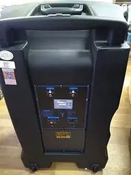 Колонка акумуляторна XPRO Temeisheng SL1201 Bluetooth з мікрофонами чорна (42608-SL1201_5658) - мініатюра 2