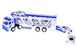 Автовоз з машинками інерційний 8898B в ковпаку р.56x13,5x18 см YG Toys - мініатюра 4