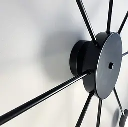 Стельовий LED світильник чорного кольору Line.F DE 34/8 BK - мініатюра 6