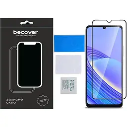 Захисне скло BeCover для TCL 40 SE (T610K2) Black (711380) - мініатюра 2