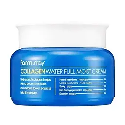 Зволожувальний крем з гідролізованим колагеном FarmStay Collagen Water Full Moist Cream 100 мл