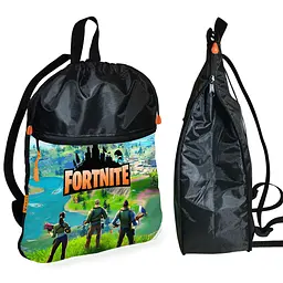 Шкільний рюкзак дитячий Fortnite + Сумка для взуття спортивної форми рюкзак-мішок хлопчикові (01857) - мініатюра 2