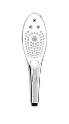 Насадка-стимулятор для душу 2в1 Womanizer Wave Chrome, масажер для інтимних зон - мініатюра 2
