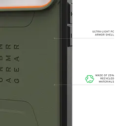 Чохол протиударний UAG Civilian MagSafe для iPhone 17 Pro Olive 114545117297 - мініатюра 6