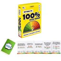 Настільна гра Strateg 100% Весела компанія (30949) - мініатюра 2