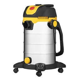 2E Пилосос професійний 2E PowerClean 30S 1200Вт 17кПа контейнер 30л розетка 220В/2000В волозі/сусі - мініатюра 6