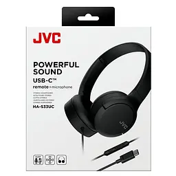 Навушники JVC HA-S33UC Black (HA-S33UC-B-U) - мініатюра 6