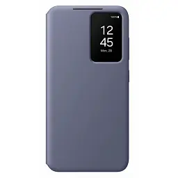Чохол-книжка Samsung Smart View Wallet Case для Samsung Galaxy S24 SM-S921 Violet (EF-ZS921CVEGWW) - мініатюра 3