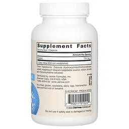 Інозітол Jarrow Formulas Inositol 750 мг 100 вегетаріанських капсул - мініатюра 2