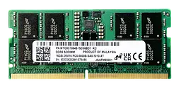 Оперативна пам'ять Micron 16GB SODIMM DDR5 5600MHz (MTC8C1084S1SC56BD1) Б/В - мініатюра 1